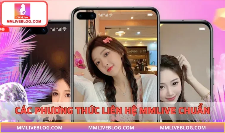 Liên hệ MMLIVE qua những kênh kết nối hiệu quả