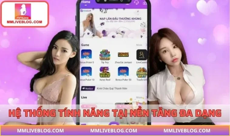 Hệ thống tính năng tại nền tảng đa dạng