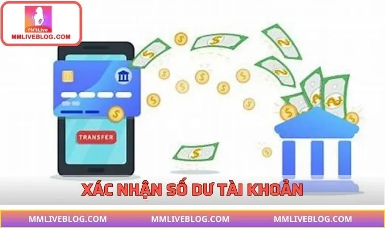 Đảm bảo có đủ số dư